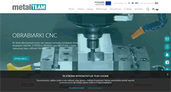 Desktop Screenshot of metalteam.pl